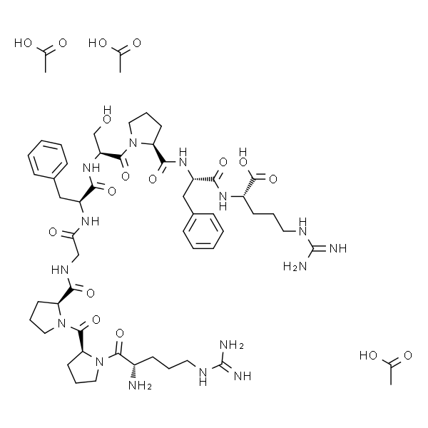 Bradykinin triacetate salt