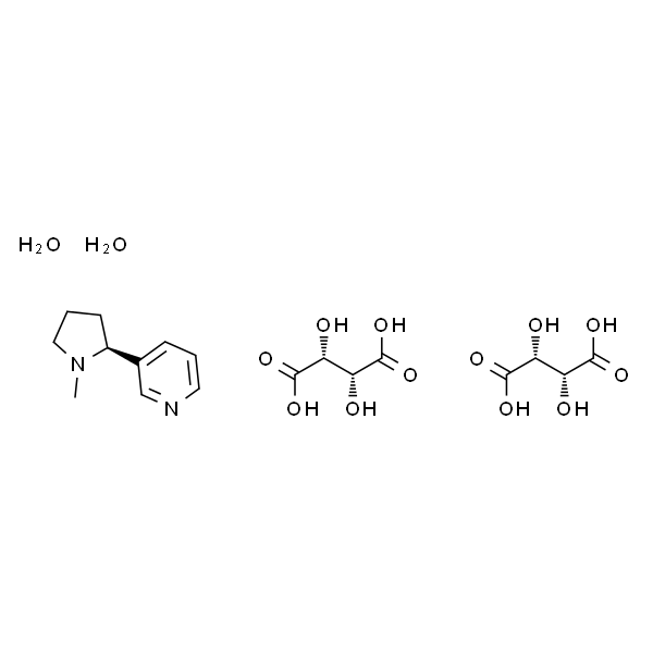 二-L-(+)-酒石酸烟碱二水合物