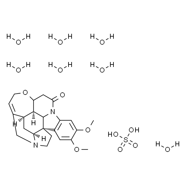 番木鳖碱硫酸盐 七水合物 [用于硝酸盐分析]