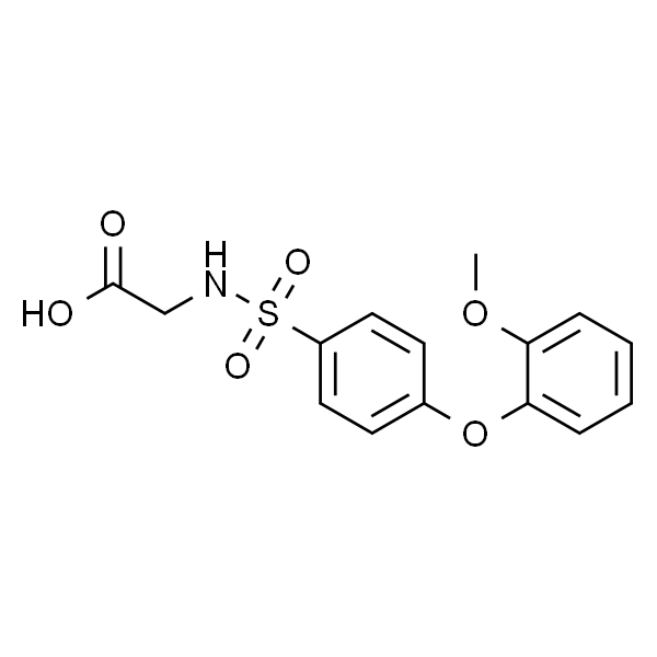 ((4-(2-甲氧基苯氧基)苯基)磺酰基)甘氨酸