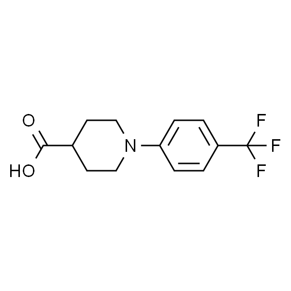 1-(4-三氟甲基苯基)哌啶-4-羧酸