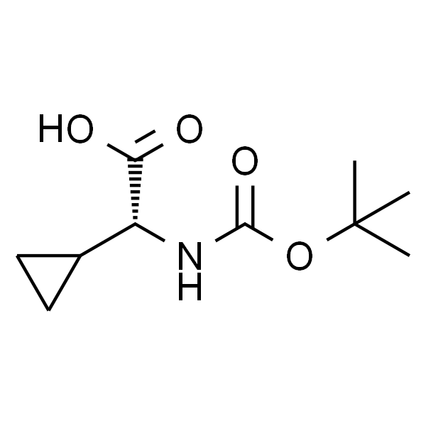 (R)-2-((叔丁氧羰基)氨基)-2-环丙基乙酸
