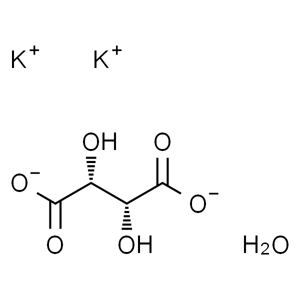 L-酒石酸钾半水合物