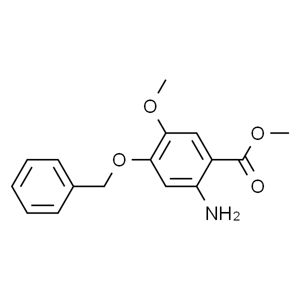 2-氨基-4-苄氧基-5-甲氧基苯甲酸甲酯