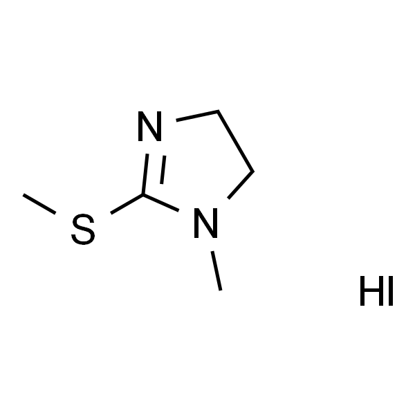 1-甲基-2-甲巯基-4,5-二氢-1H-咪唑氢碘酸盐