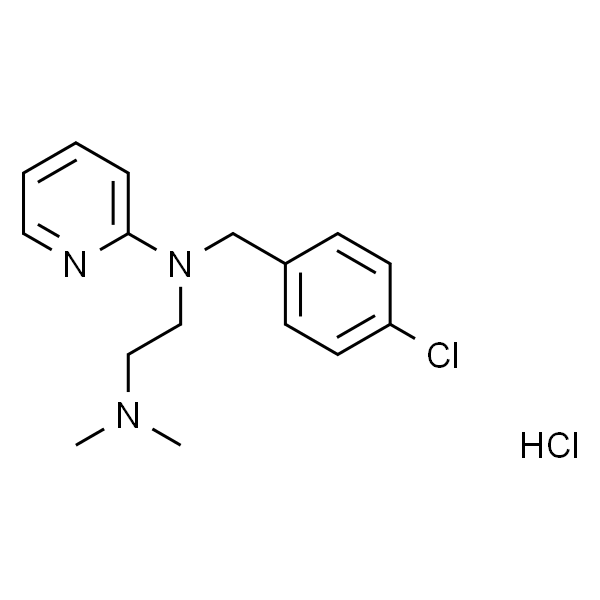 N1-(4-氯苄基)-N2,N2-二甲基-N1-(吡啶-2-基)乙烷-1,2-二胺盐酸盐
