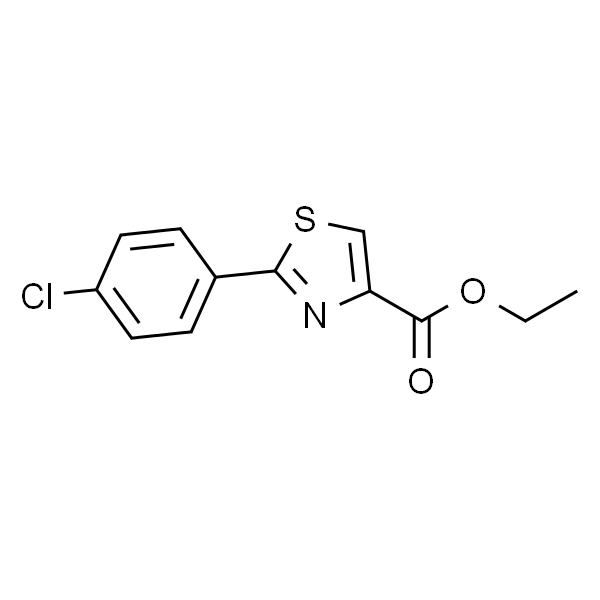 Ethyl 2-(4-chlorophenyl)-1,3-thiazole-4-carboxylate