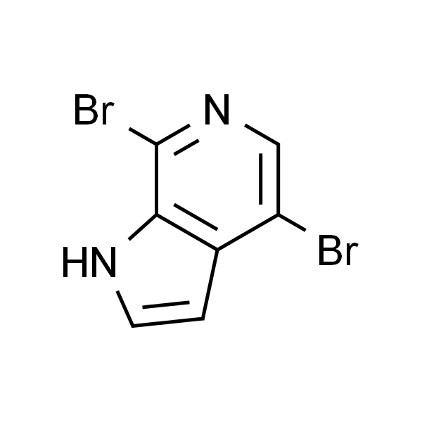 4,7-二溴-1H-吡咯并[2,3-c]吡啶