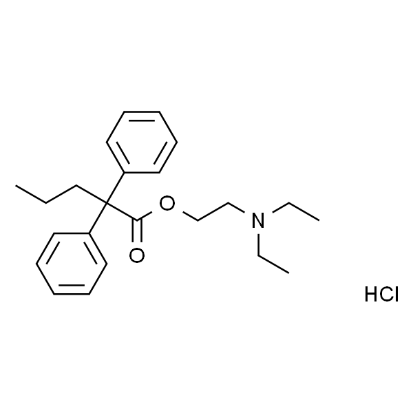 2,2-二苯基戊酸-2-(二乙氨基)乙酯盐酸盐