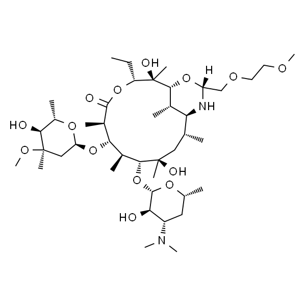 (1R,2R,3R,6R,7S,8S,9R,10R,12R,13S,15R,17S)-9-(((2S,3R,4S,6R)-4-(二甲基氨基)-3-羟基-6-甲基四氢-2H-吡喃-2-基)氧基)-3-乙基-2,10-二羟基-7-((((2R,4R,5S,6S)-5-羟基-4-甲氧基-4,6 -二甲基四氢-2H-吡喃-2-基)氧基)-15-(((2-甲氧基乙氧基)甲基)-2,6,8,10,12,17-六甲基-4,16-二氧杂-14-氮杂双环[11.3.1]十七烷-5-酮