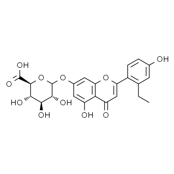 芹菜素-7-O-葡萄糖醛酸苷-6'-乙酯