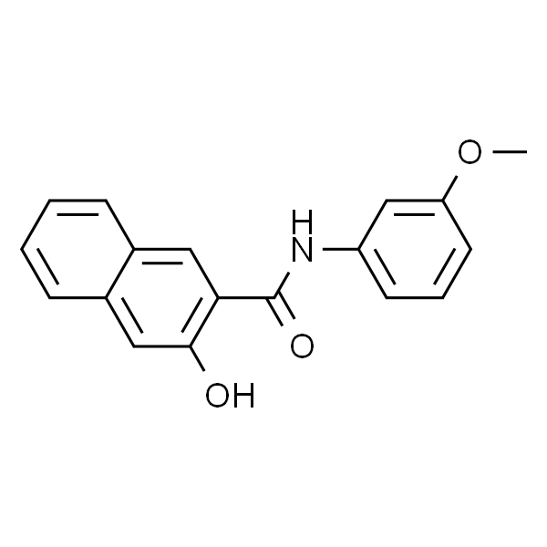 3-羟基-N-(3-甲氧基苯基)-2-萘甲酰胺