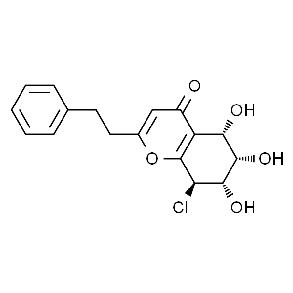 8-氯-2-(2-苯乙基)-5,6,7-三羟基-5,6,7,8-四氢色酮