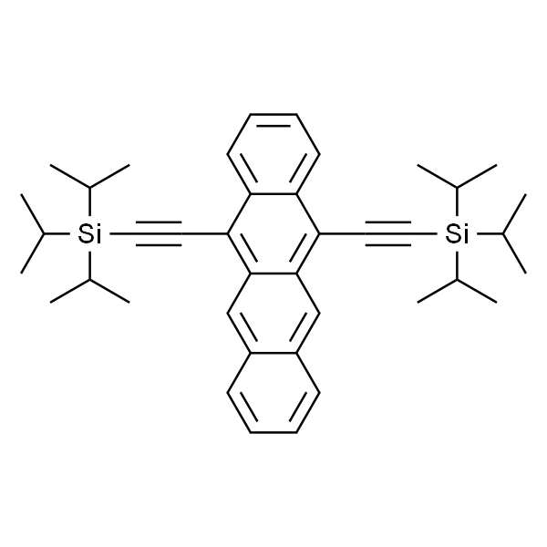 5,12-双(三异丙硅基炔基)并四苯