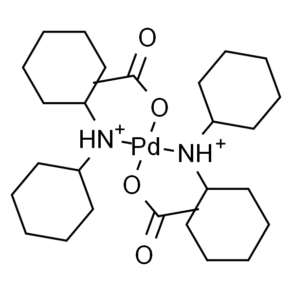 Trans-Bis(dicyclohexylamine)palladium(II) acetate