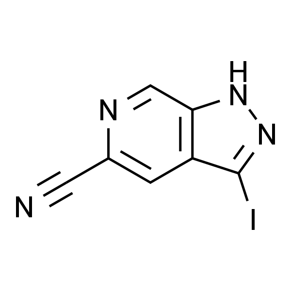 1H-Pyrazolo[3,4-c]pyridine-5-carbonitrile,3-iodo-