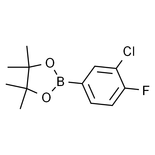 2-(3-氯-4-氟苯基)-4,4,5,5-四甲基-1,3,2-二氧杂硼烷