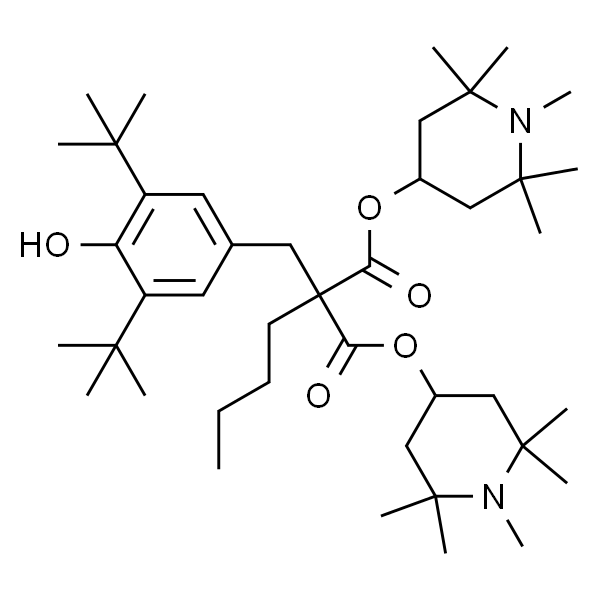丁基(3,5-二叔丁基-4-羟基苄基)丙二酸双(1,2,2,6,6-五甲基-4-哌啶基)酯