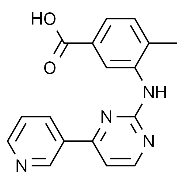 4-甲基-3-[[4-(3-吡啶基)-2-嘧啶基]氨基]苯甲酸