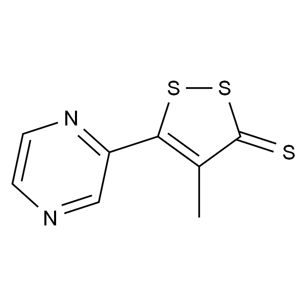 4-甲基-5-(吡嗪-2-基)-3H-1,2-二硫-3-硫酮