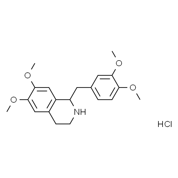 1-(3,4-二甲氧基苄基)-6,7-二甲氧基-1,2,3,4-四氢异喹啉盐酸盐