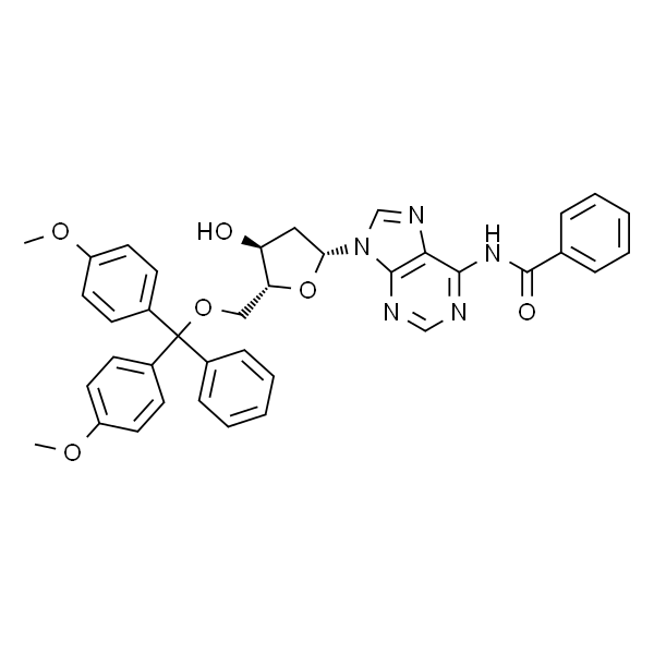 N6-苯甲酰基-5'-O-(4,4'-二甲氧基三苯基)-2'-脱氧腺苷