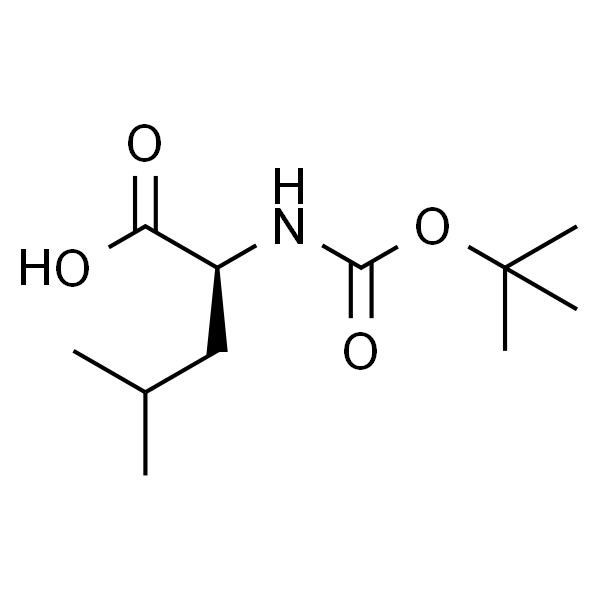 (叔丁氧羰基)亮氨酸