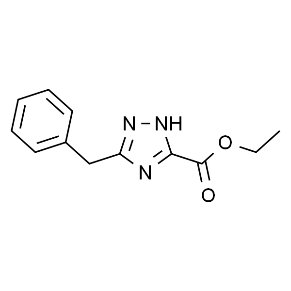 1H-1,2,4-Triazole-5-carboxylic acid, 3-(phenylmethyl)-, ethyl ester