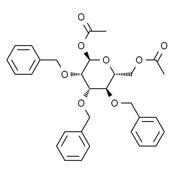 1,6-二-O-乙酰基-2,3,4-三-O-苄基-α-D-吡喃甘露糖