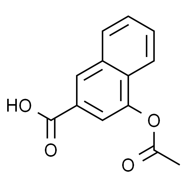2-Naphthalenecarboxylic acid, 4-(acetyloxy)-