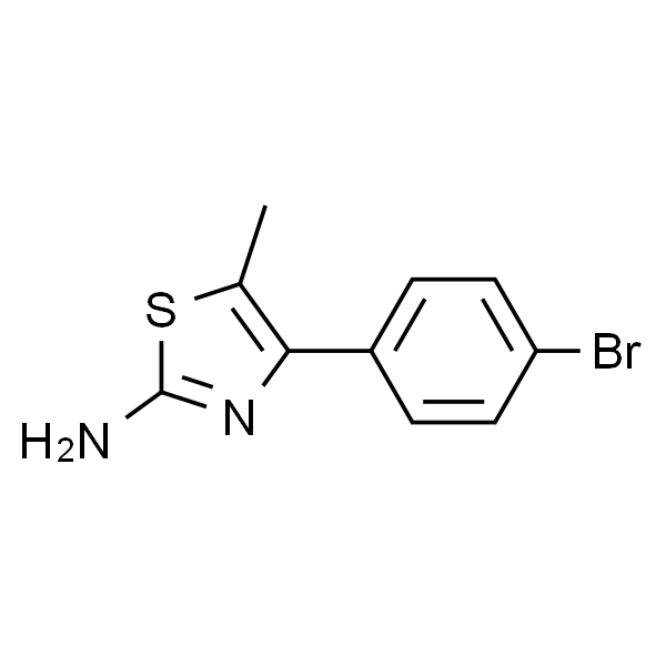 2-氨基-4-(4-溴苯)-5-甲基噻唑