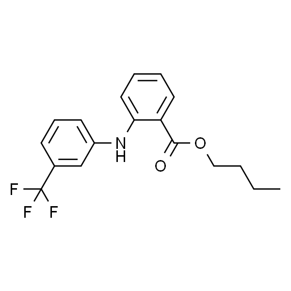 N-(3-三氟甲基苯基)邻氨基苯甲酸丁酯