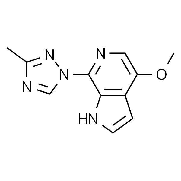 4-甲氧基-7-(3-甲基-1H-1,2,4-三唑-1-基)-1H-吡咯并[2,3-c]吡啶