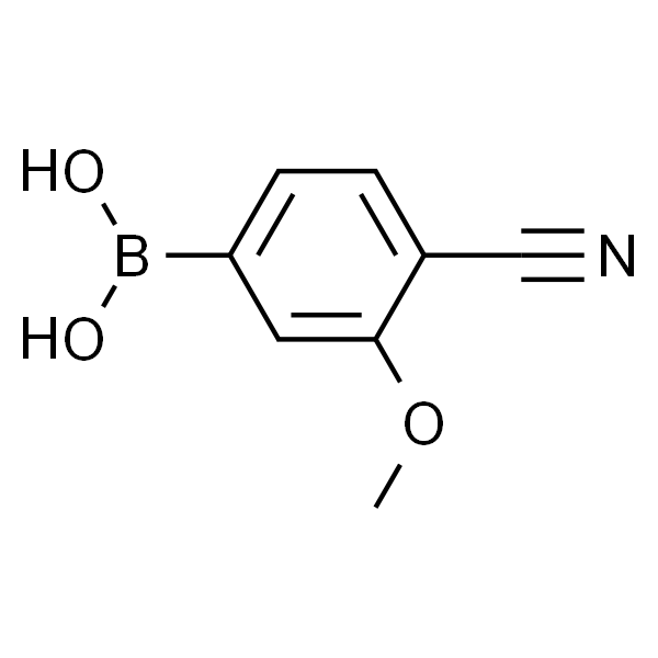 (4-氰基-3-甲氧基苯基)硼酸