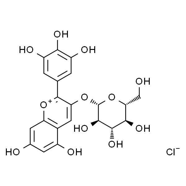 氯化飞燕草素-3-O-葡萄糖苷