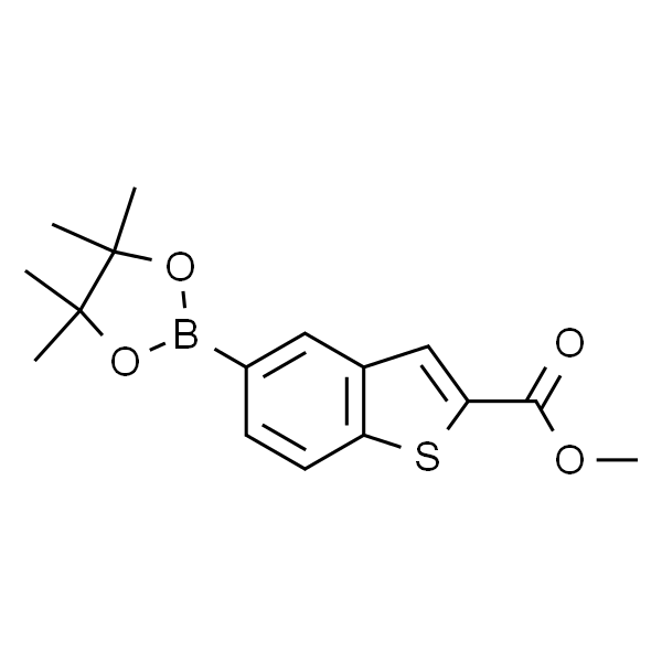5-(4,4,5,5-四甲基-1,3,2-二氧硼烷-2-基)苯并[b]噻吩-2-羧酸甲酯
