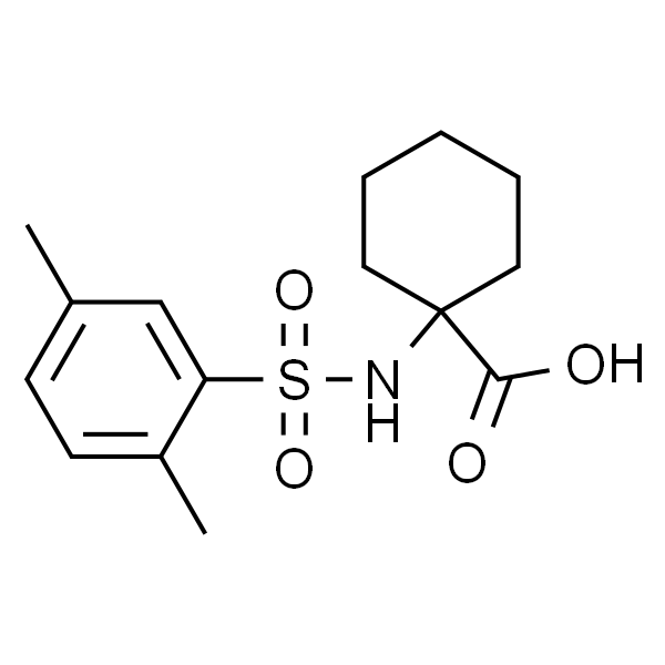 1-(2,5-二甲基苯基磺酰胺)环己羧酸