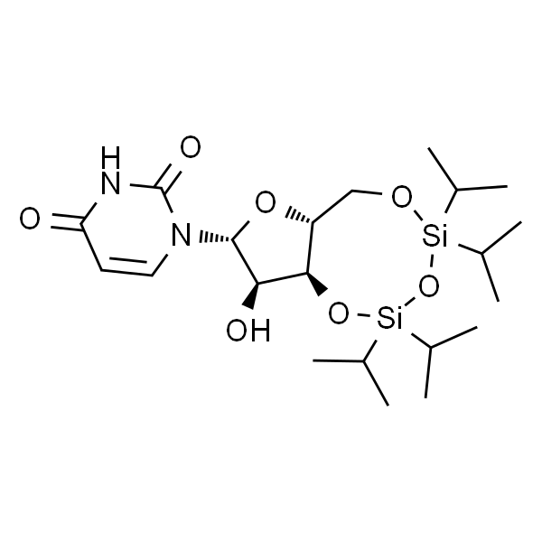 1-((6aR,8R,9R,9aS)-9-羟基-2,2,4,4-四异丙基四氢-6H-呋喃并[3,2-f][1,3,5,2,4]三氧杂二硅烷- 8-基)嘧啶-2,4(1H,3H)-二酮