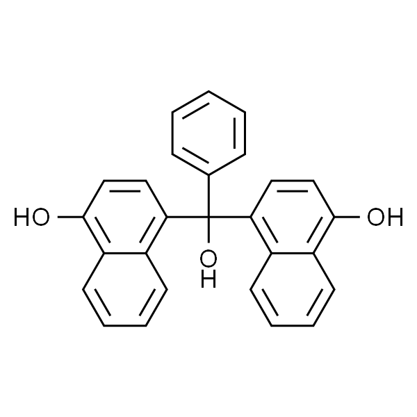 双(4-羟基-1-萘基)苯甲醇