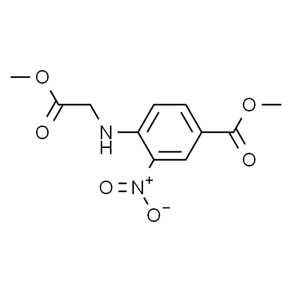 Methyl4-((2-methoxy-2-oxoethyl)amino)-3-nitrobenzoate