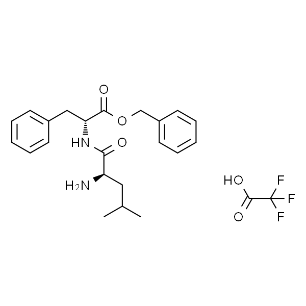 L-Phenylalanine, L-leucyl-, phenylmethyl ester (monotrifluoroacetate)