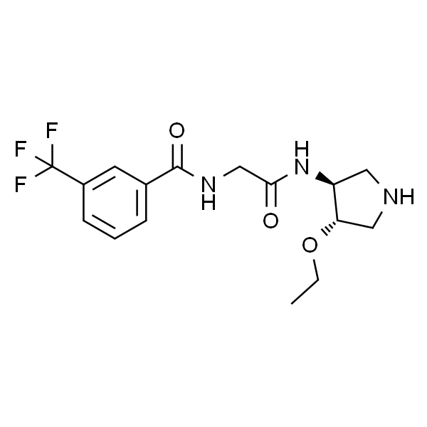 N-[2-[[(3S,4S)-4-ethoxy-3-pyrrolidinyl]aMino]-2-oxoethyl]-3-(trifluoroMet hyl)-