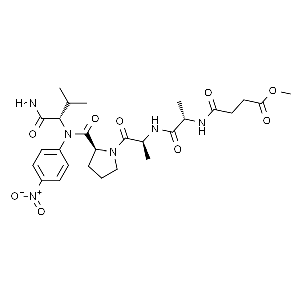N-Methoxysuccinyl-Ala-Ala-Pro-Val p-nitroanilide elastase substrate
