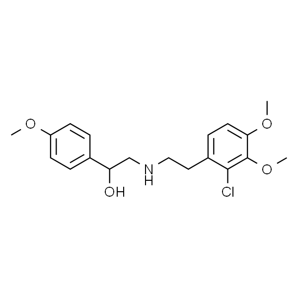 N-[2-羟基-2-(4-甲氧基苯基)乙基]-2-(2-氯-3,4-二甲氧基苯基)乙胺
