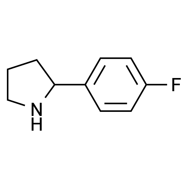 2-(4-氟苯基)吡咯烷