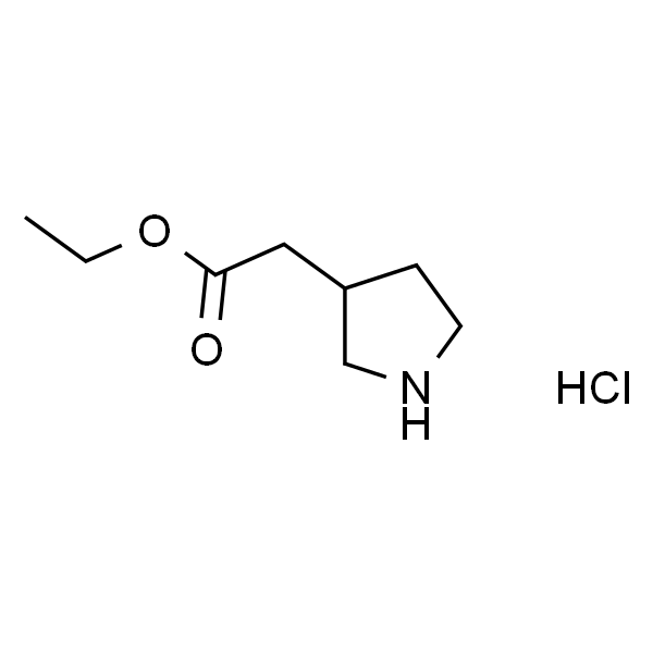 2-(吡咯烷-3-基)乙酸乙酯盐酸盐