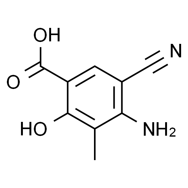 4-氨基-5-氰基-2-羟基-3-甲基苯甲酸