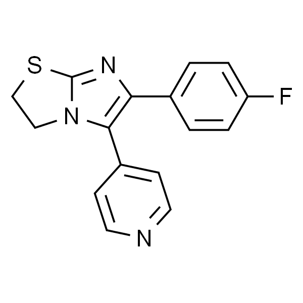 6-(4-氟苯基)-5-(4-吡啶基)-2,3-二氢咪唑并[2,1-b]-噻唑