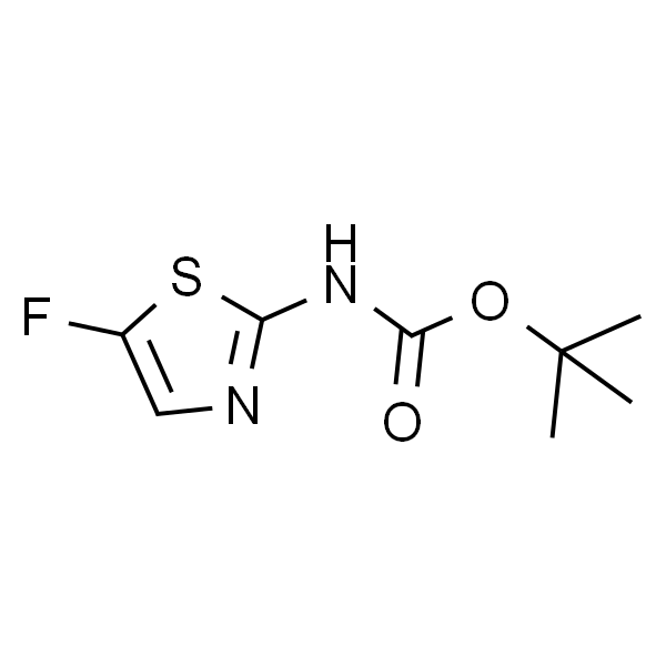 N-(5-氟-2-噻唑)-氨基甲酸-1,1-二甲基乙酯