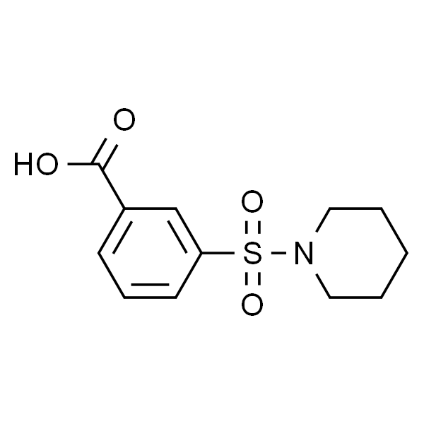 3-(哌啶-1-基磺酰基)苯甲酸